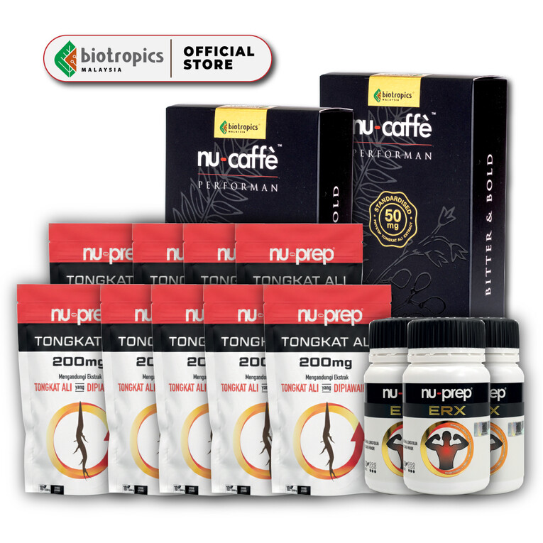 Combo Special - 3x Nu-Prep Erx 30s + 9x Nu-Prep Tongkat Ali 200mg 10s + 2x Nu-Caffe Black 15s (FOC)